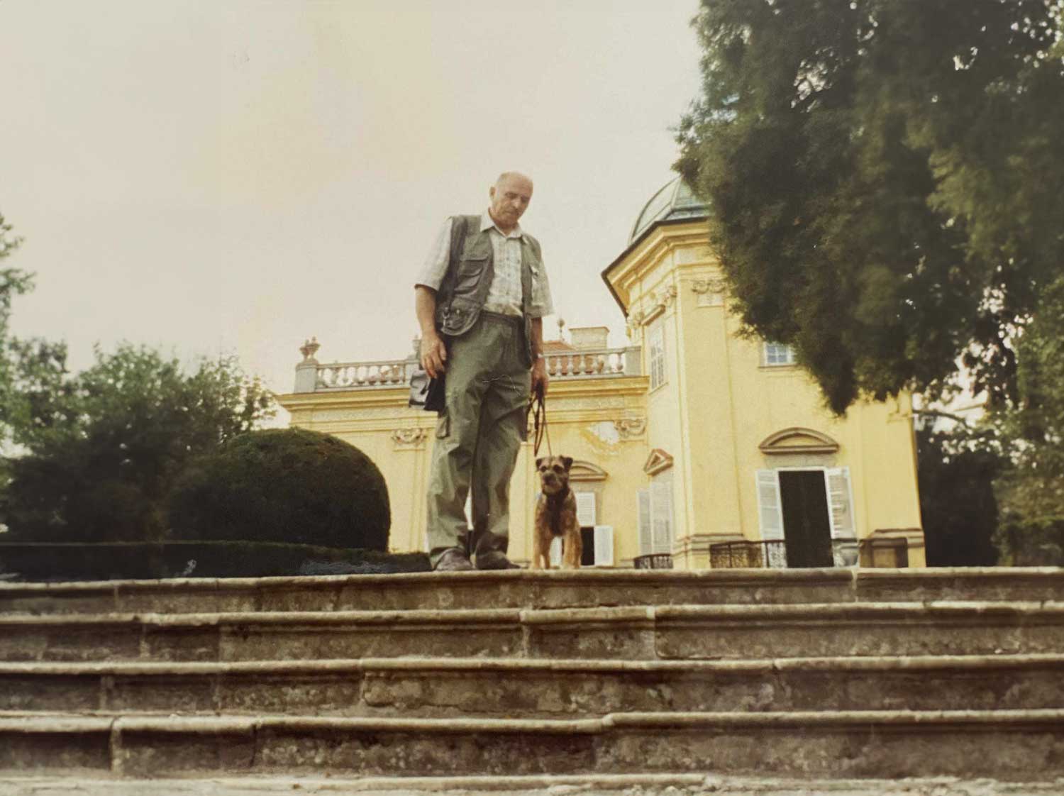 Lubomír Grois s fenkou Denny.